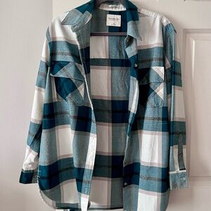 Abercrombie light flannel jacket!